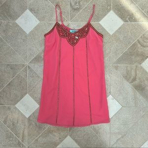 NWT Karlie Vintage Sequin dress in Candy Pink
